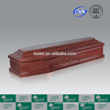 Walnut Paper Veneer Coffin&Casket _Made In China